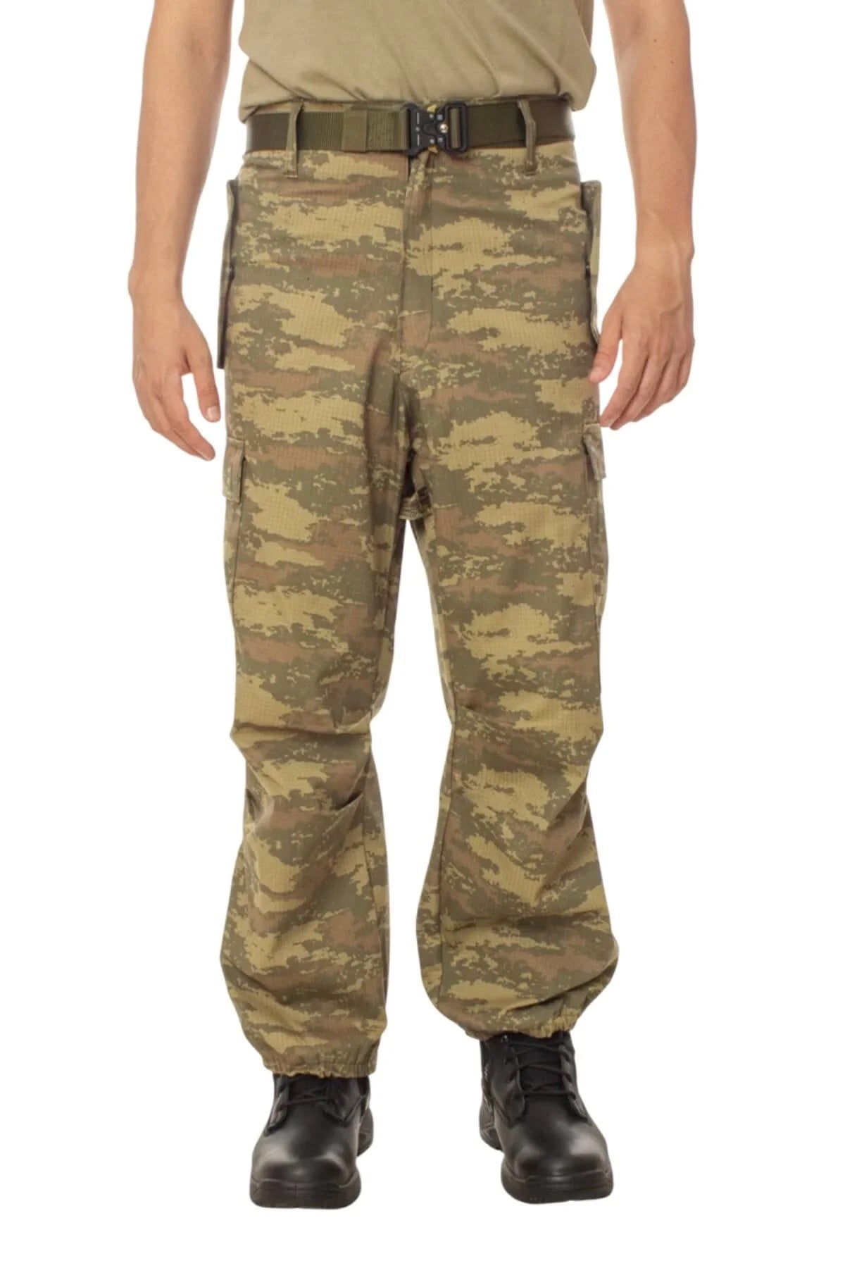 Kara Kuvvetleri Kamuflaj Renkli 5 Cepli Airsoft Taktik Avci Pusu Pantolon