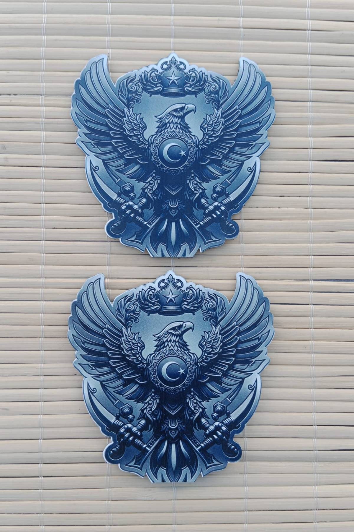 Kartal Kabartmali Tasarim 3D TPU Termoplastik Gogus Arma Pec Patch