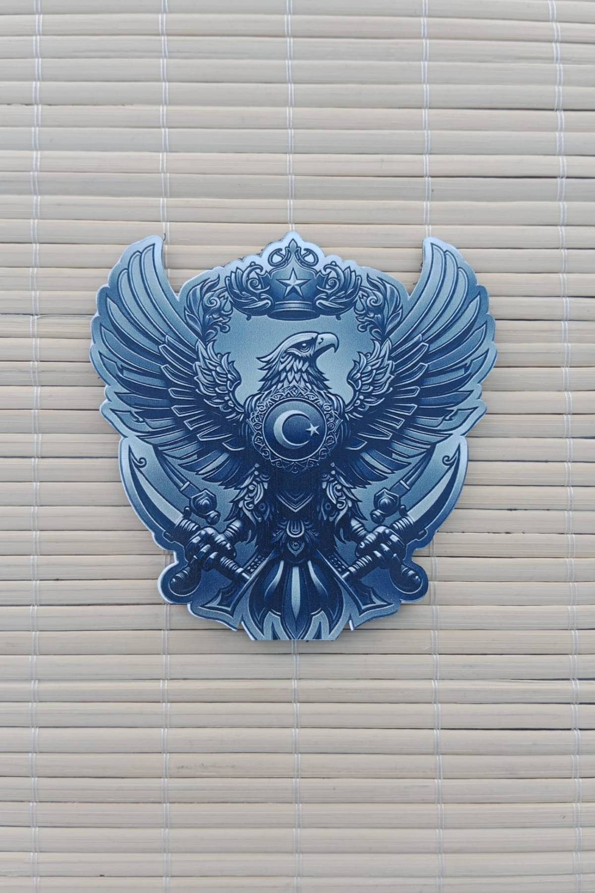 Kartal Kabartmali Tasarim 3D TPU Termoplastik Gogus Arma Patch Pec