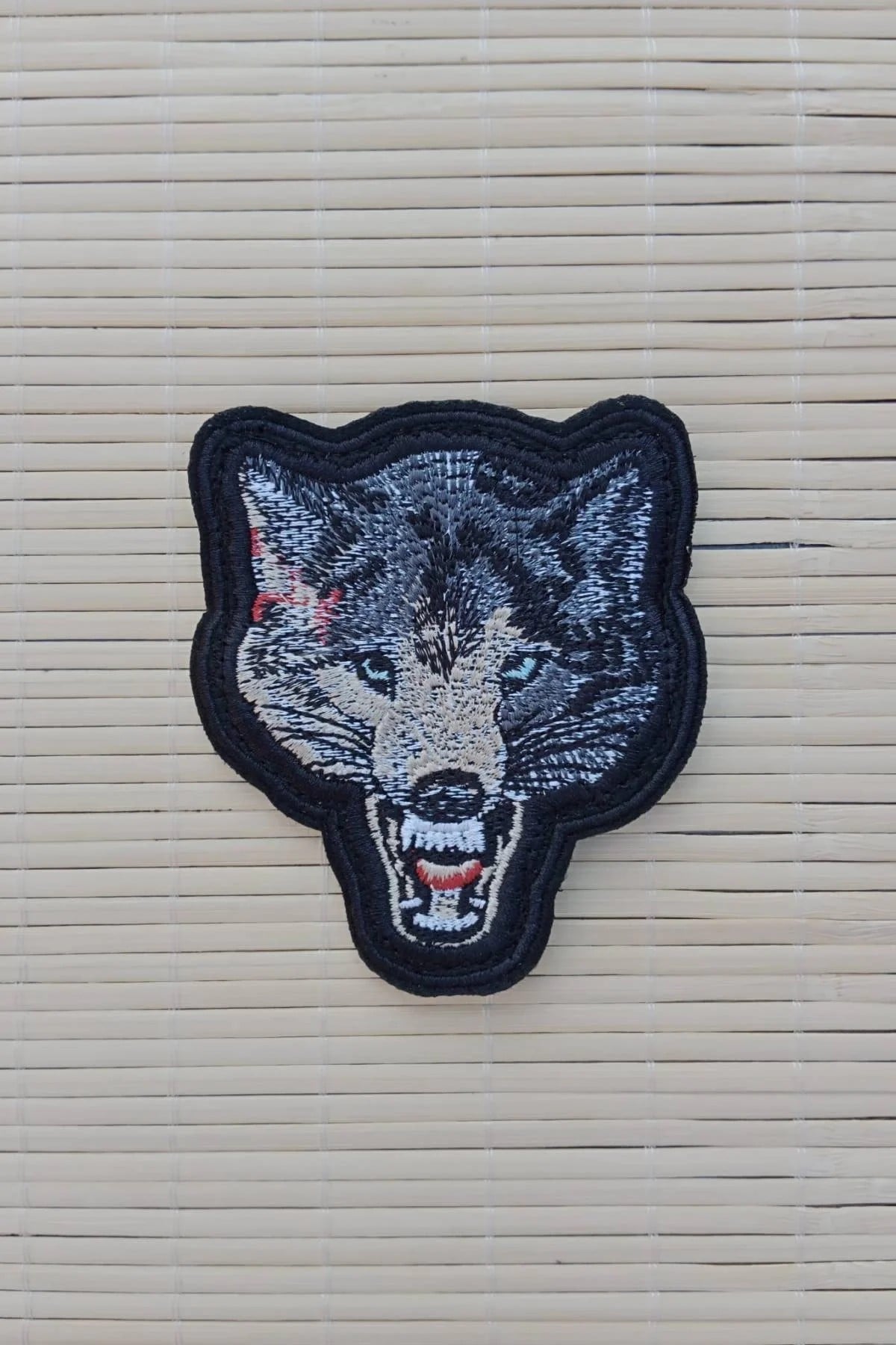 Kurtbasli Nakis İslemeli Arma Pec Patch