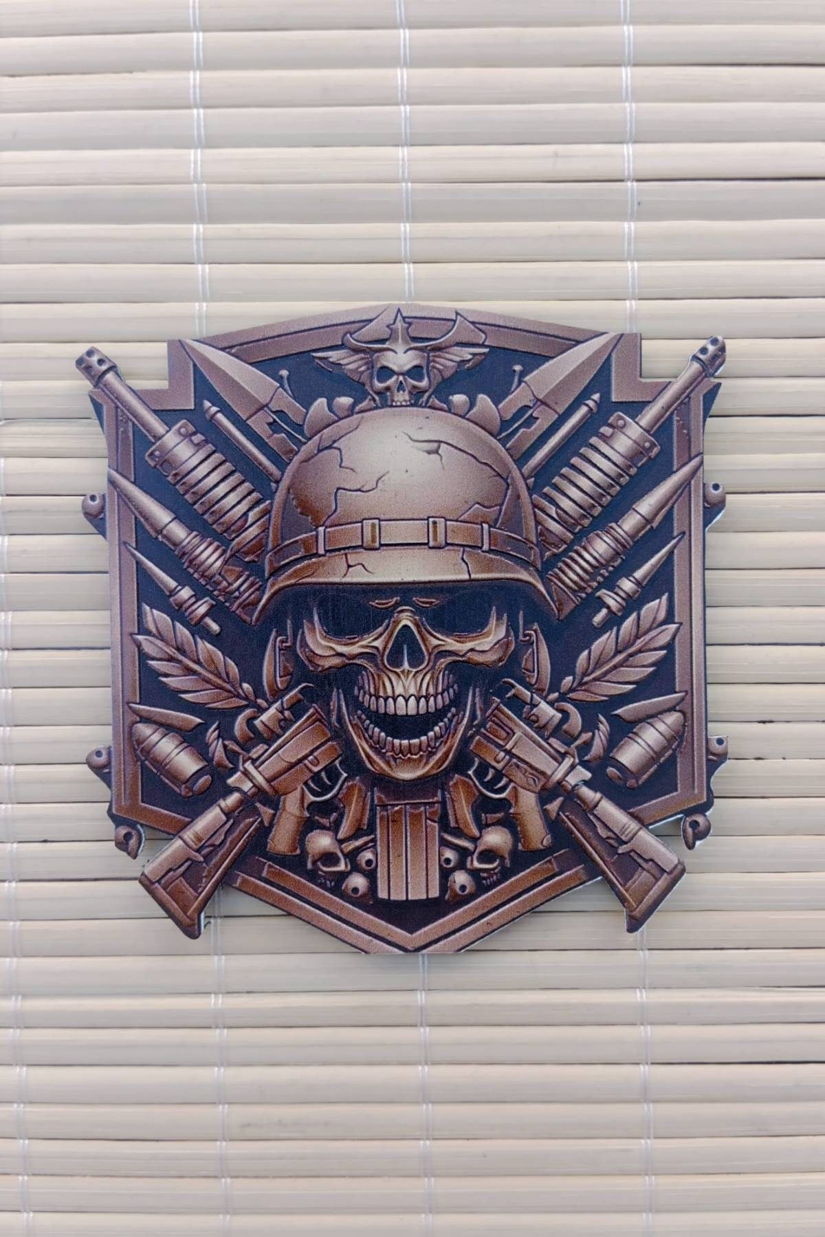 Kuru Kafa Tufek Mermi Ozel Tasarim 3D TPU Termoplastik Yeni Gogus Arma Pec Patch
