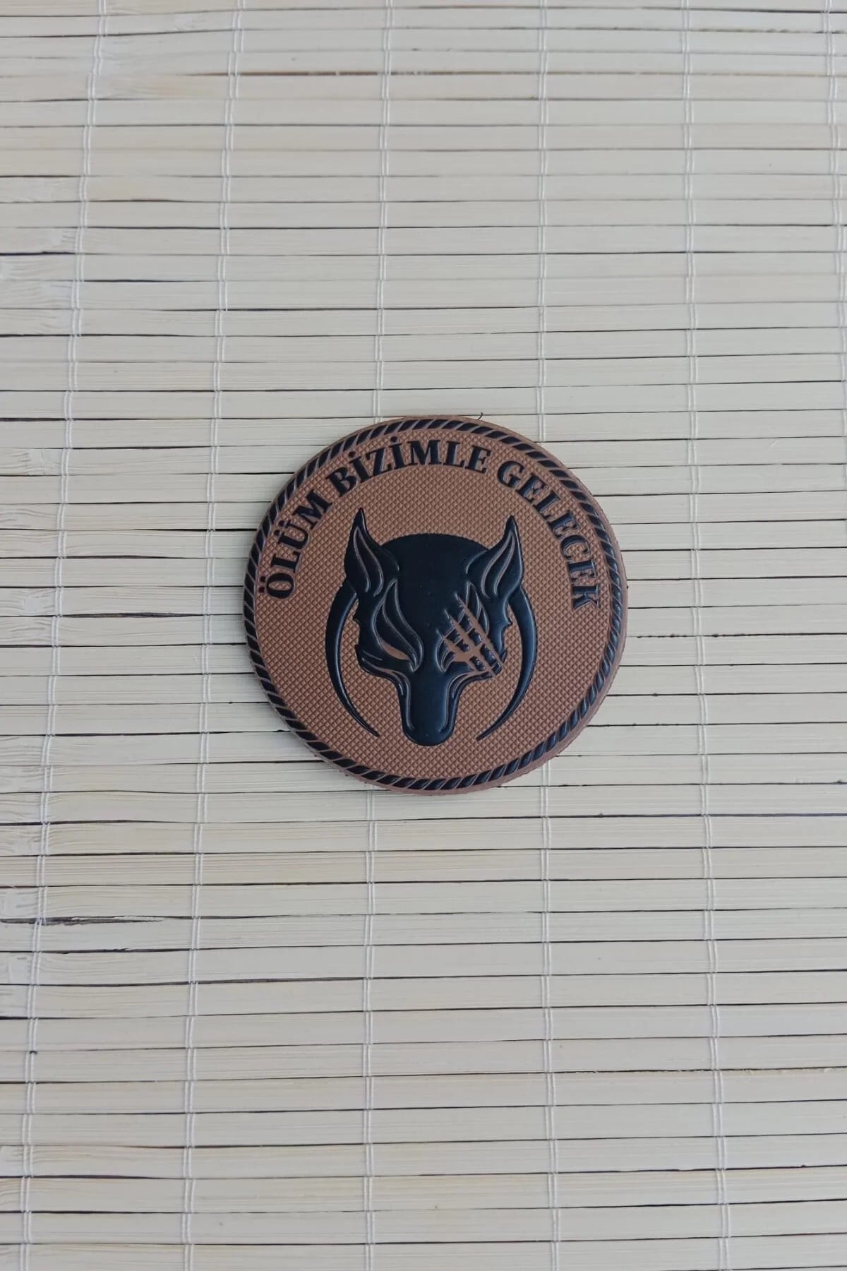 Olum Bizimle Gelecek 3d Tpu Termoplastik Gogus Arma Pec Patch