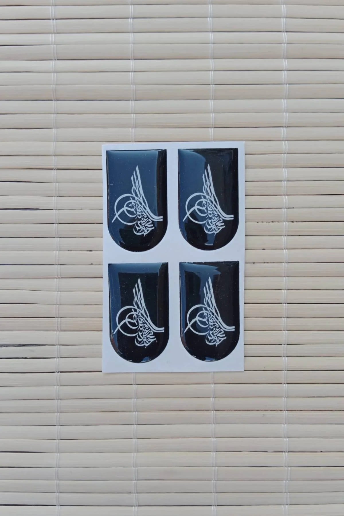 Osmanli Tugrali Silah Kabze Sarjor Alti Yapistirmali Sticker