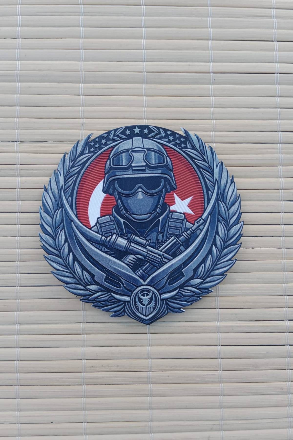 Ozel Tasarim Kabartmali 3D TPU Termoplastik Gogus Arma Patch Pec