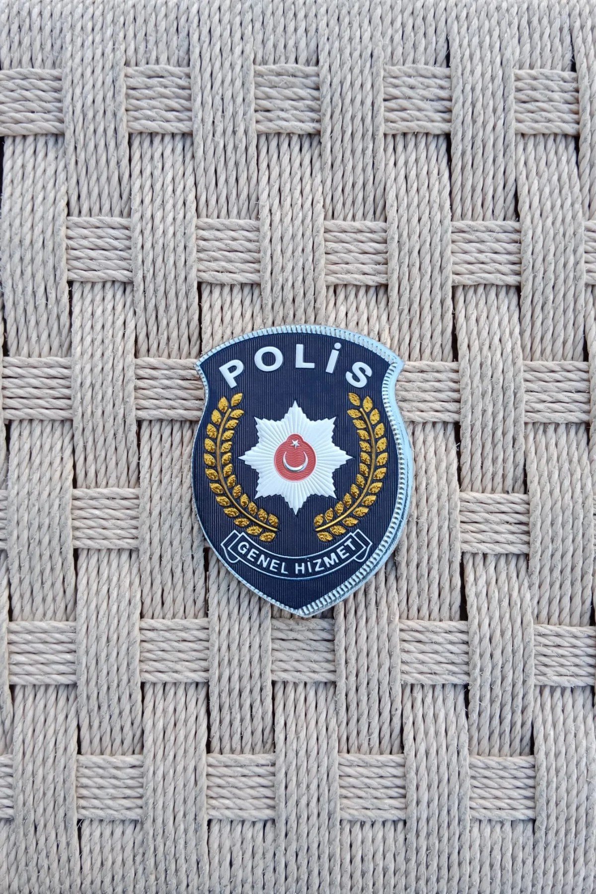 Polis Genel Hizmet 3d Silikon Kabartma Mont Arma