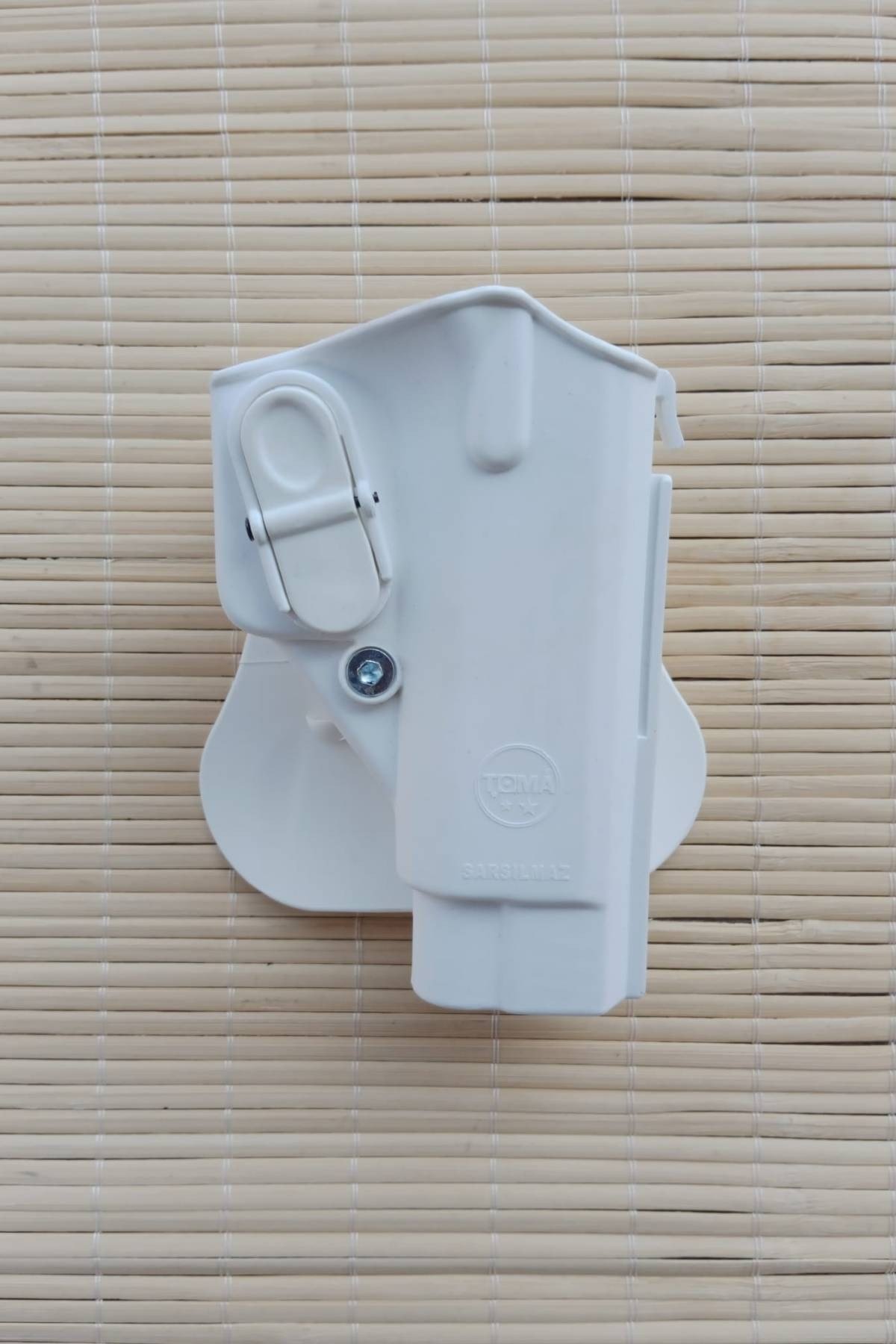 Sag El Beyaz Renkli Toma Holster Sarsilmaz Cz 75 Polimer Jandarma Otoyol ve Trafik Polisi Silah Kilifi