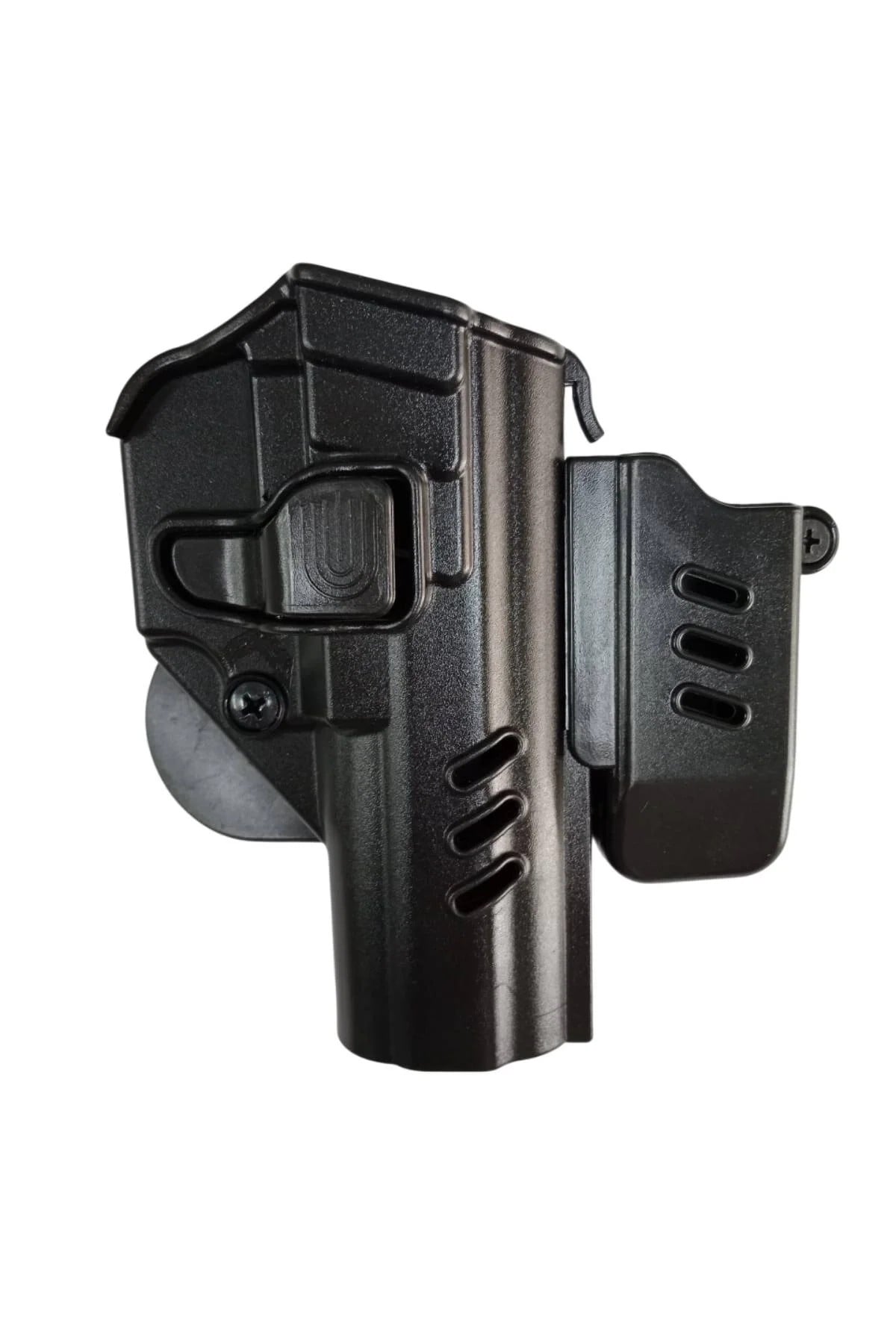 Sag El Siyah Renkli Beretta F 92 Black Grips Polimer Silah Kilifi Ve Tekli Sarjor Kilifi