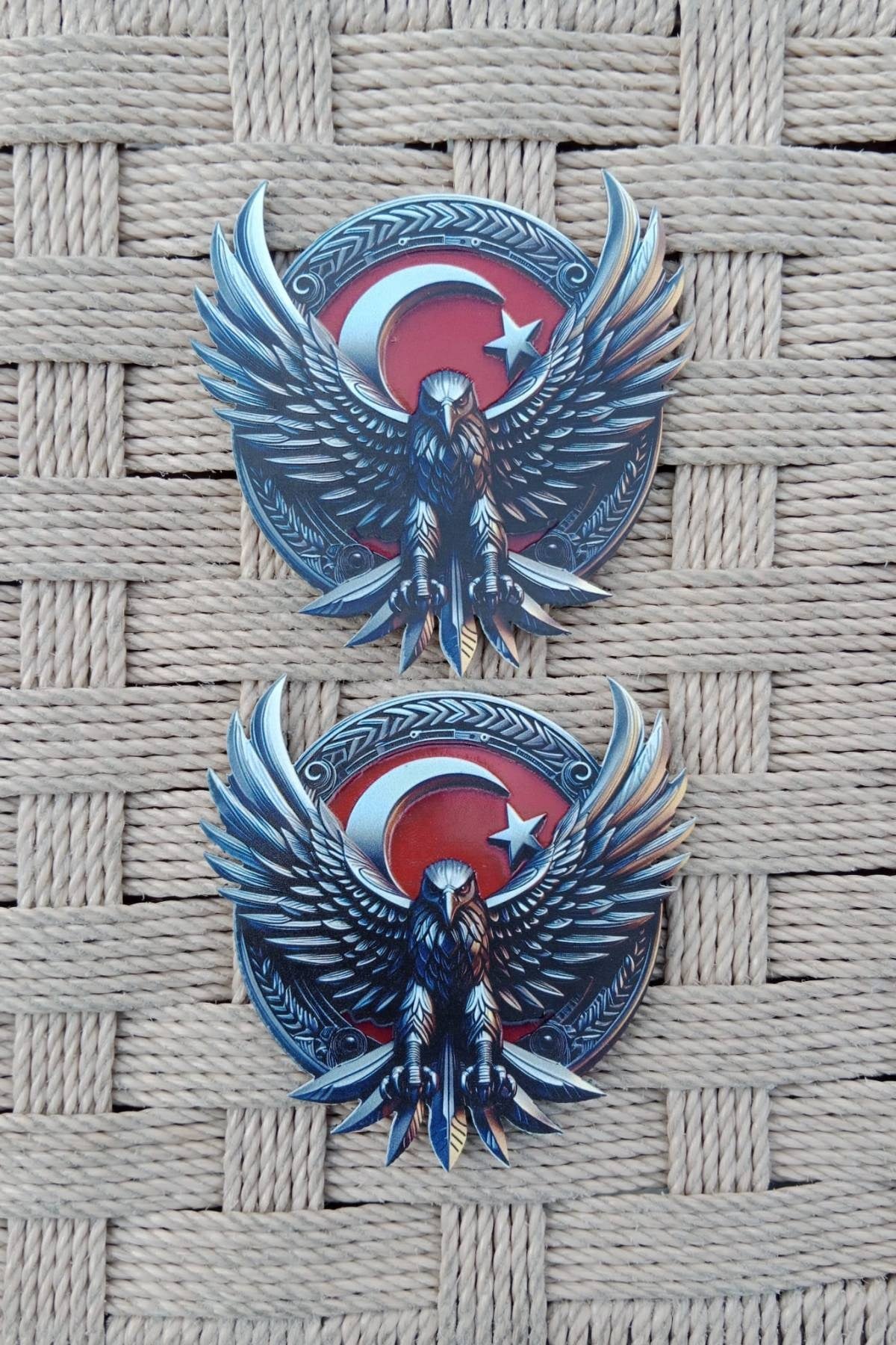 Sahin Ayyildiz Kabartmali Tasarim 3D TPUTermoplastik Gogus Arma Pec Patch