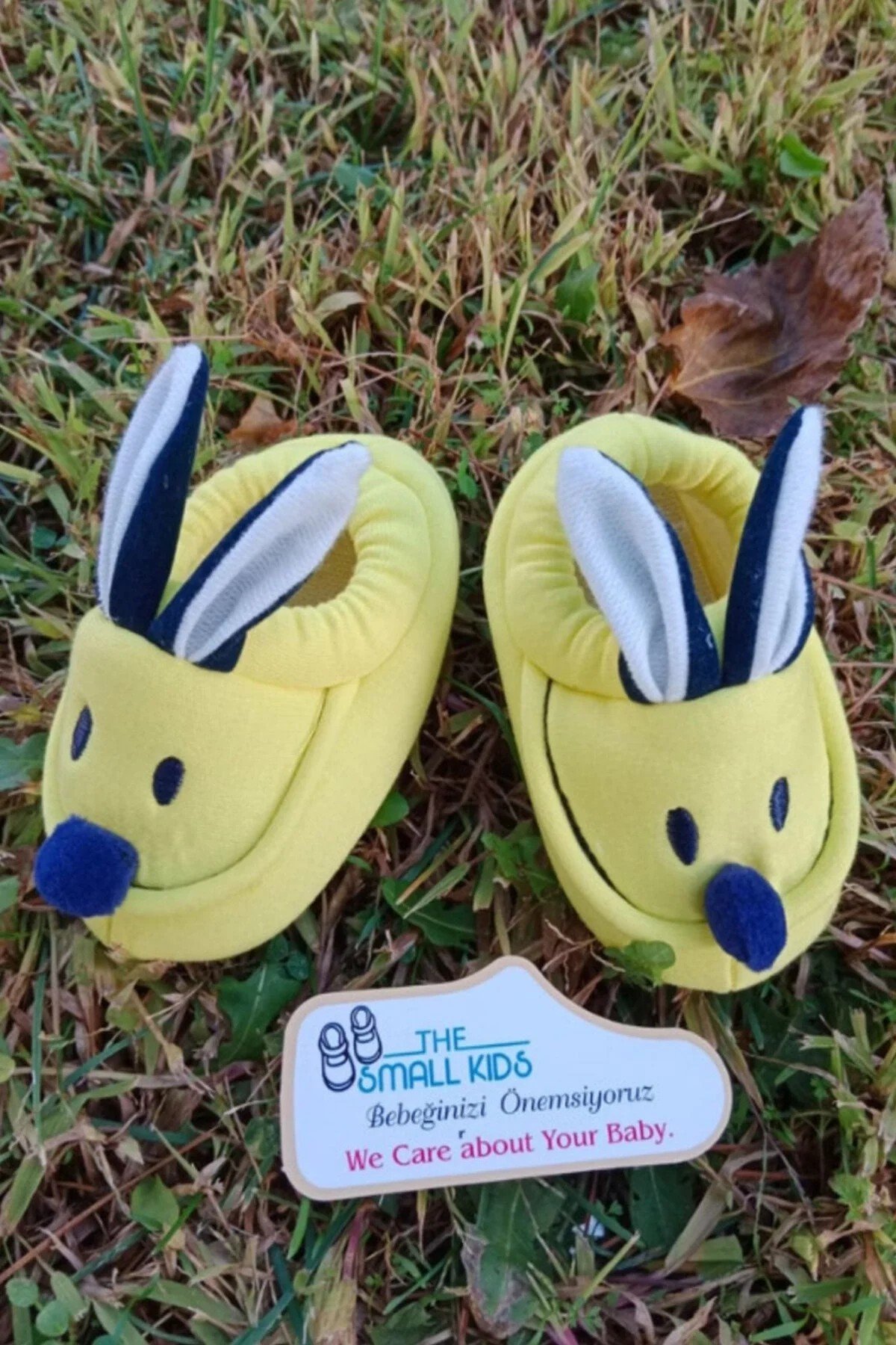 Sari Lacivert Renkli İci Pamuklu Bilek Kismi Lastikli Organik Ortopedik Cocuk Bebek İlkadim Patik Kanvas Sneaker Casual Ayakkabi