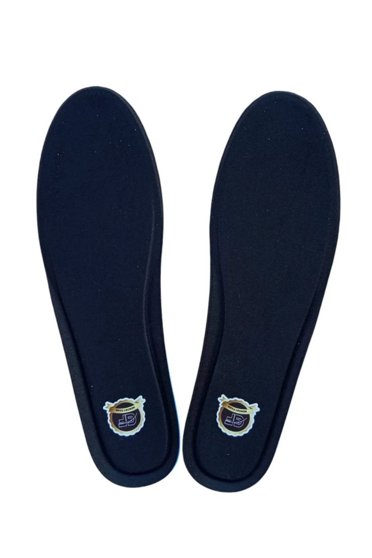Siyah Renkli Natural Kemer Destekli Ortopedik Memory Foam Ayakkabi Tabanligi İc Ayakkabi Tabanlik