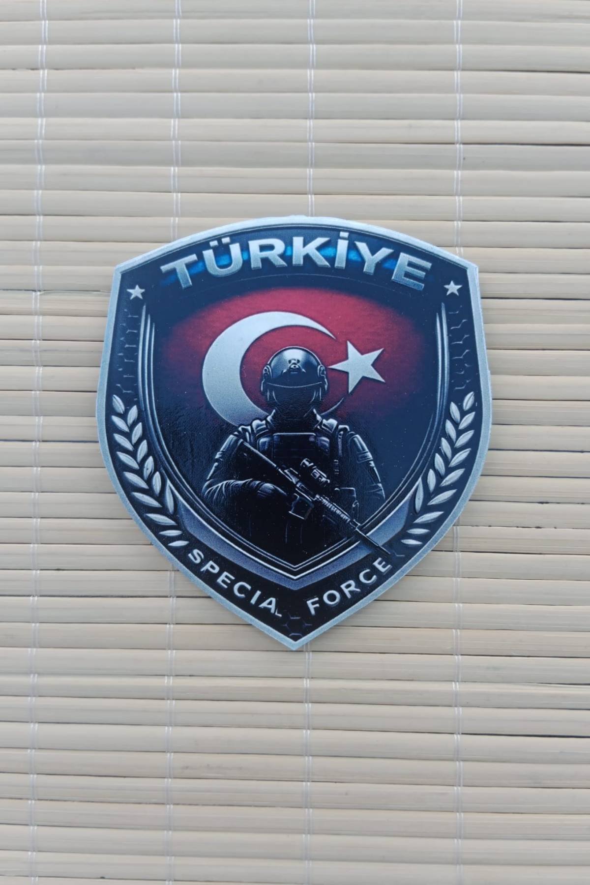 Special Force Turkiye 3D TPU Termoplastik Yeni Gogus Arma Patch Pec
