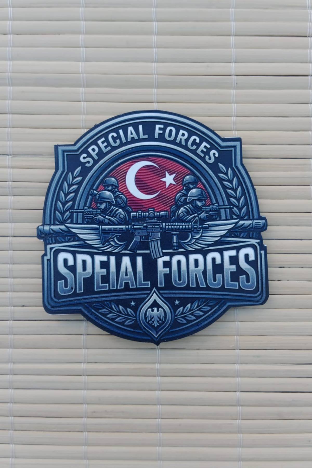 Special Forces 3D TPU Termoplastik Yeni Gogus Arma Patch Pec