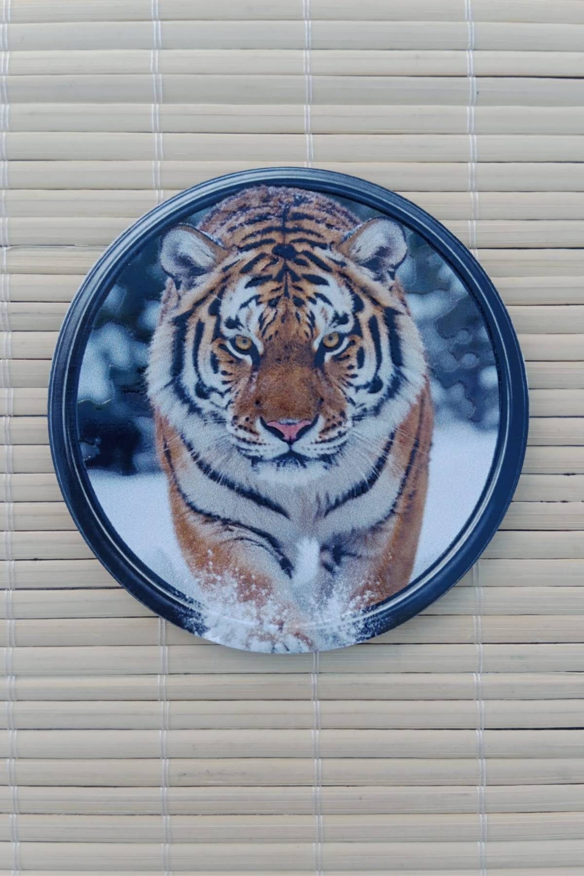 Sumatra Kaplani Kabartmali 3D TPU Termoplastik Yeni Gogus Arma Patch Pec