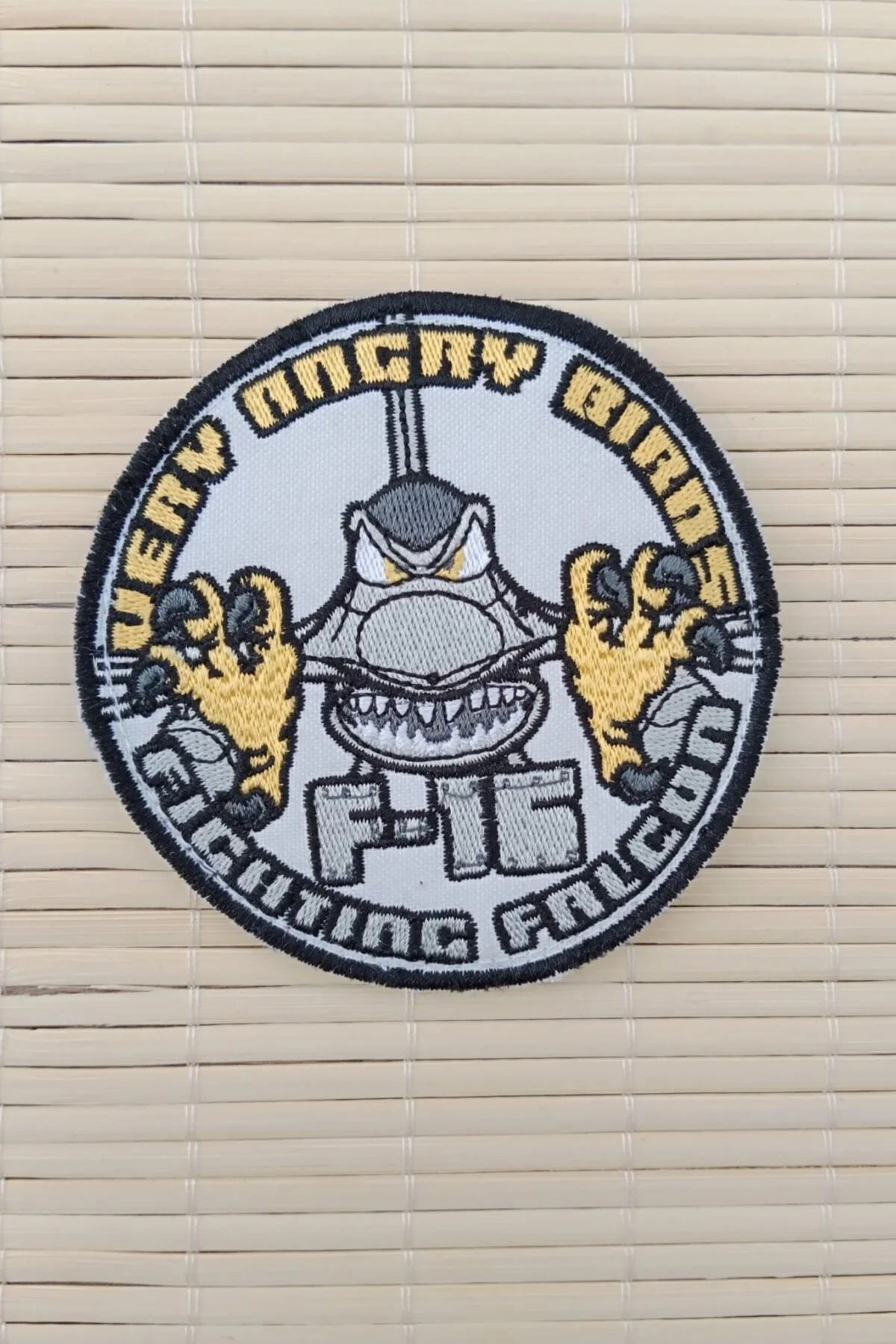 Very Angry Birds Fichting Falcon Nakis İslemeli Arma Pec Patch