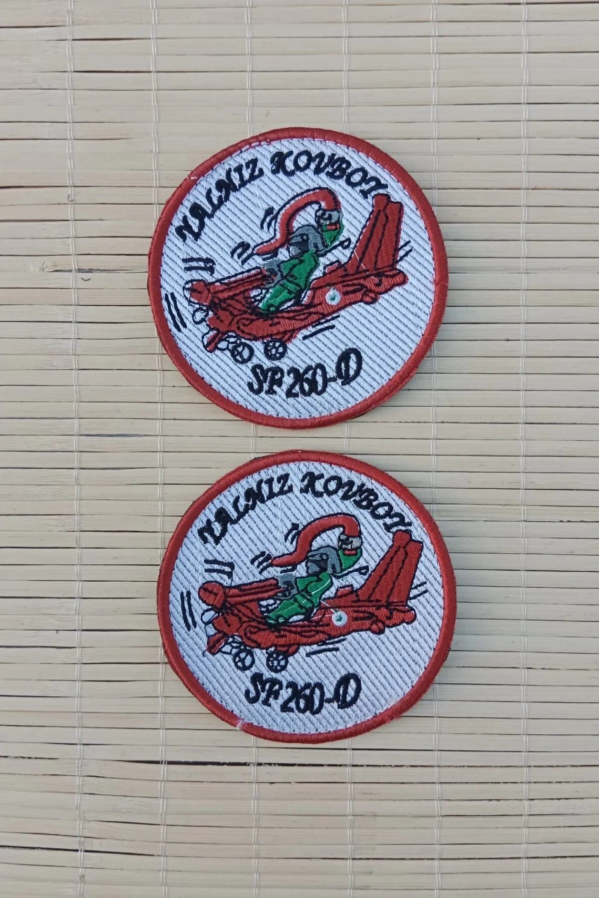 Yalniz Kovboy Sf 260 D Nakis İslemeli Arma Pec Patch