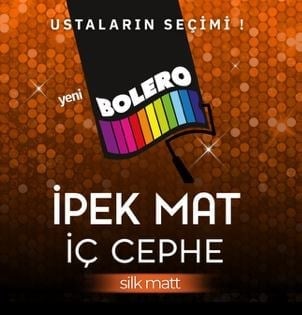 Bolero İpek Mat Beyaz 10 Kg