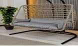 Çiftli Rattan Salıncak Cappucino Zgz