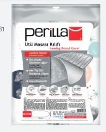 Keçeli Ütü Masası Kilifi Orta-54001