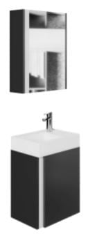Kemer 45 Cm Banyo Dolabı Antrasit