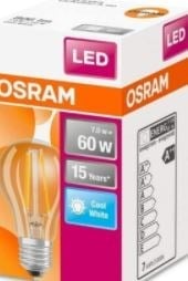 Osram Led Flament Ampul 6.5W Beyaz Işık E27