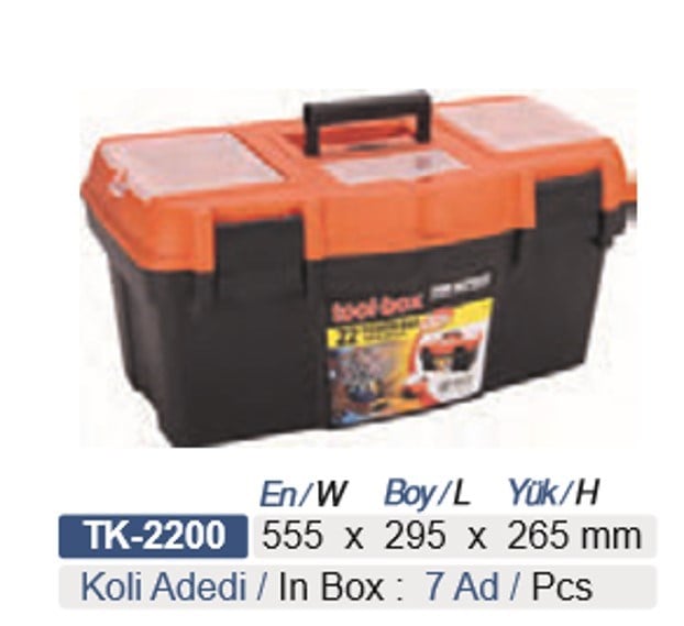 Takım Çantası 22 İnç Plastik Kapak-Tk-2200- Asr 2072