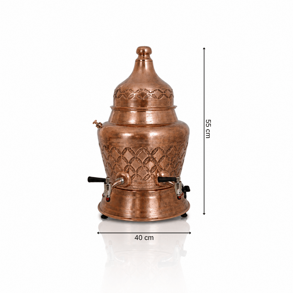 ankaAnka Bakır Karıştırıcılı 15 Litre Salep MakinesiSLP150
