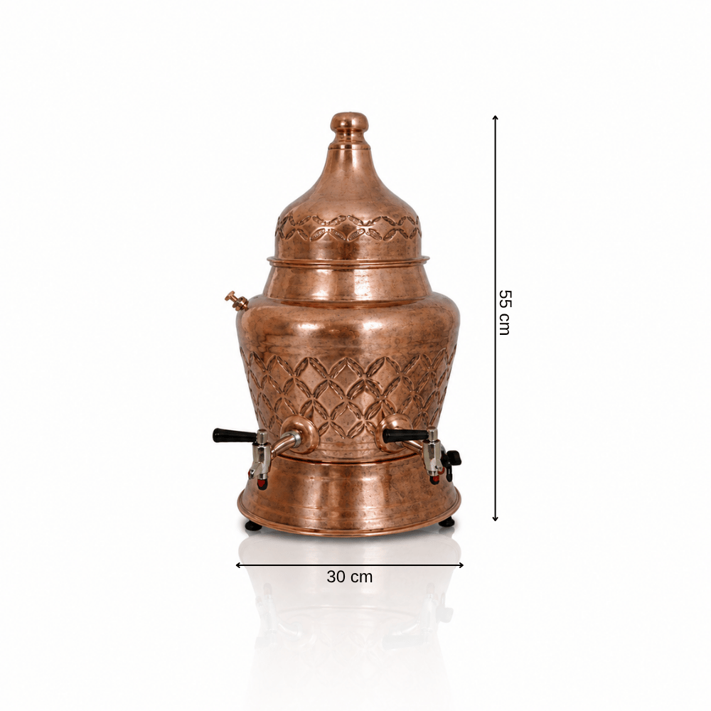ankaAnka Bakır Karıştırıcılı 8 Litre Salep MakinesiSLP80