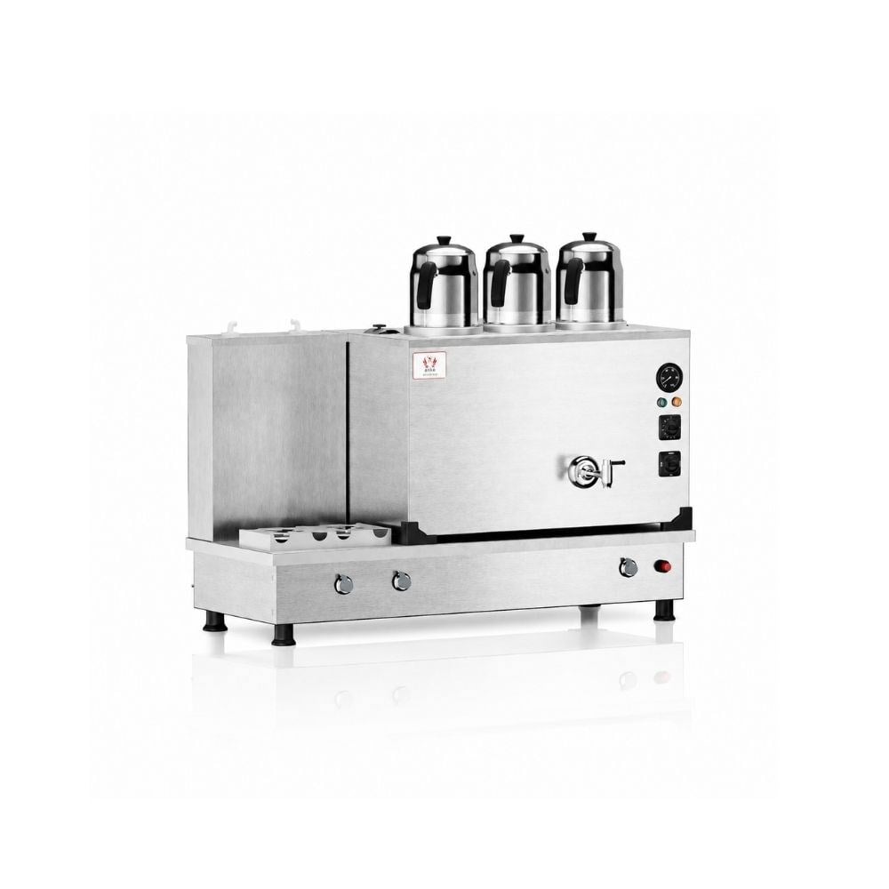 ankaAnka Doğalgazlı İnox Turbo 3 Demlik 30 Litre Çay Makinesi 220VITF03