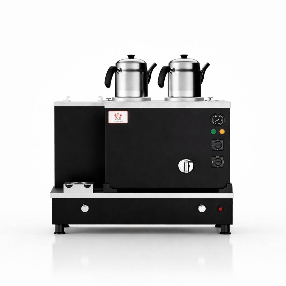 ankaAnka Doğalgazlı Statik Turbo Hibrit Smart 2 Demlik 20 Litre Çay MakinesiSTF02-S