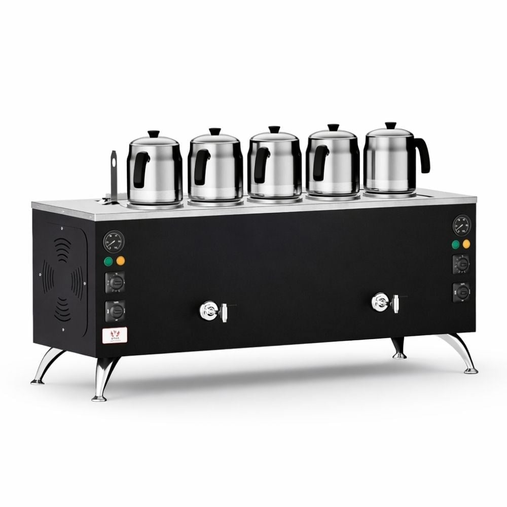 ankaAnka Elektrikli Black Pro Compact Smart 5 Demlikli 50 Litre Çay Makinesi 220VBPE5-S