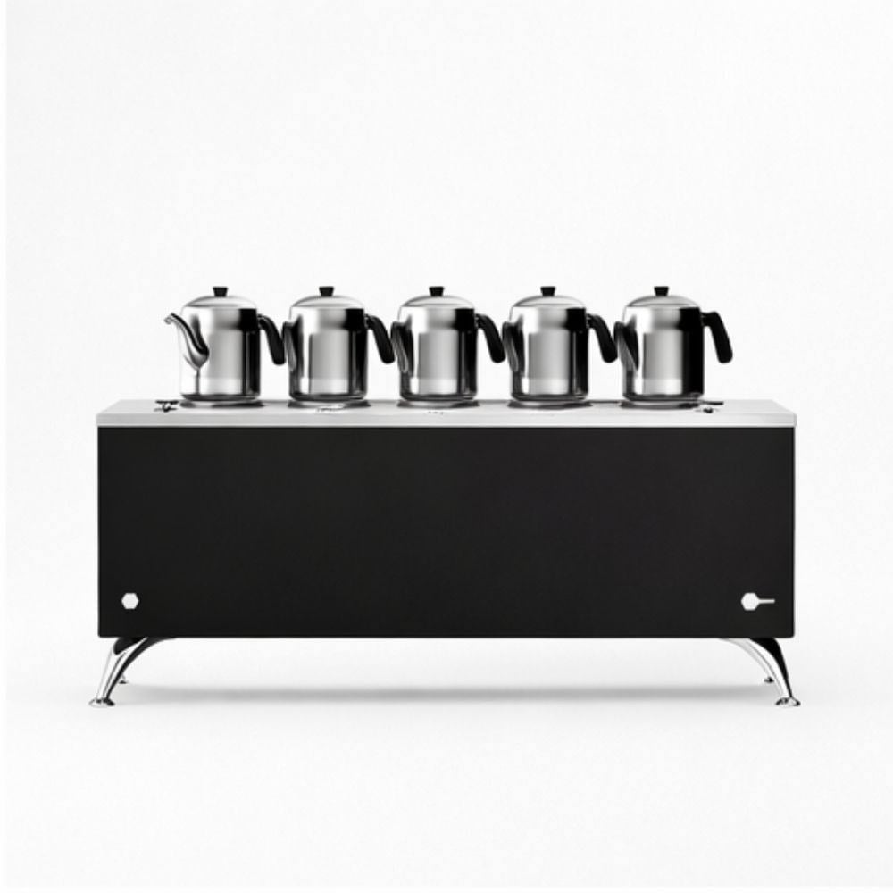 ankaAnka Elektrikli Black Pro Compact Smart 5 Demlikli 50 Litre Çay Makinesi 220VBPE5-S