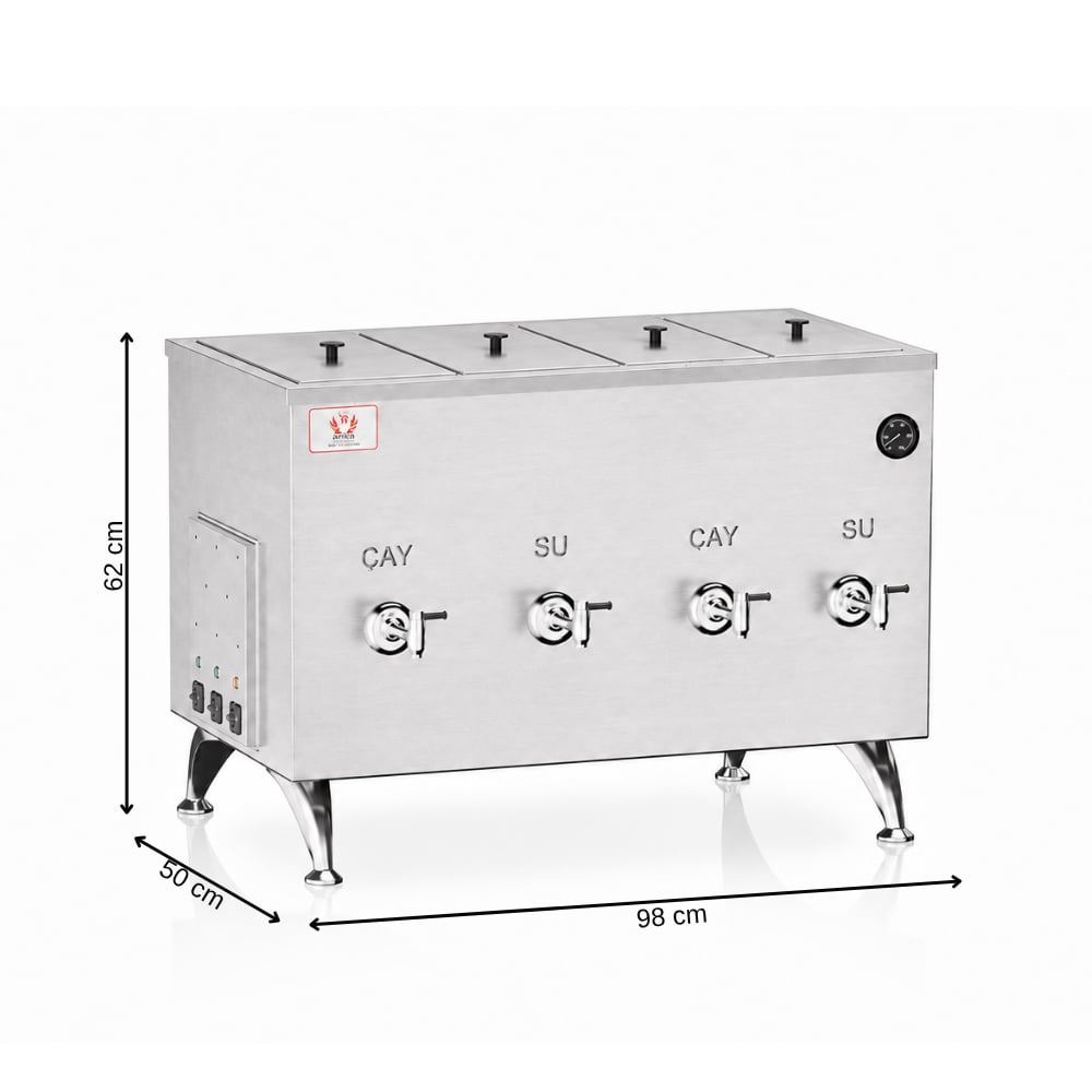 ankaAnka Elektrikli Dem Hazneli 120 Litre Mega Çay Makinesi 220VMG120
