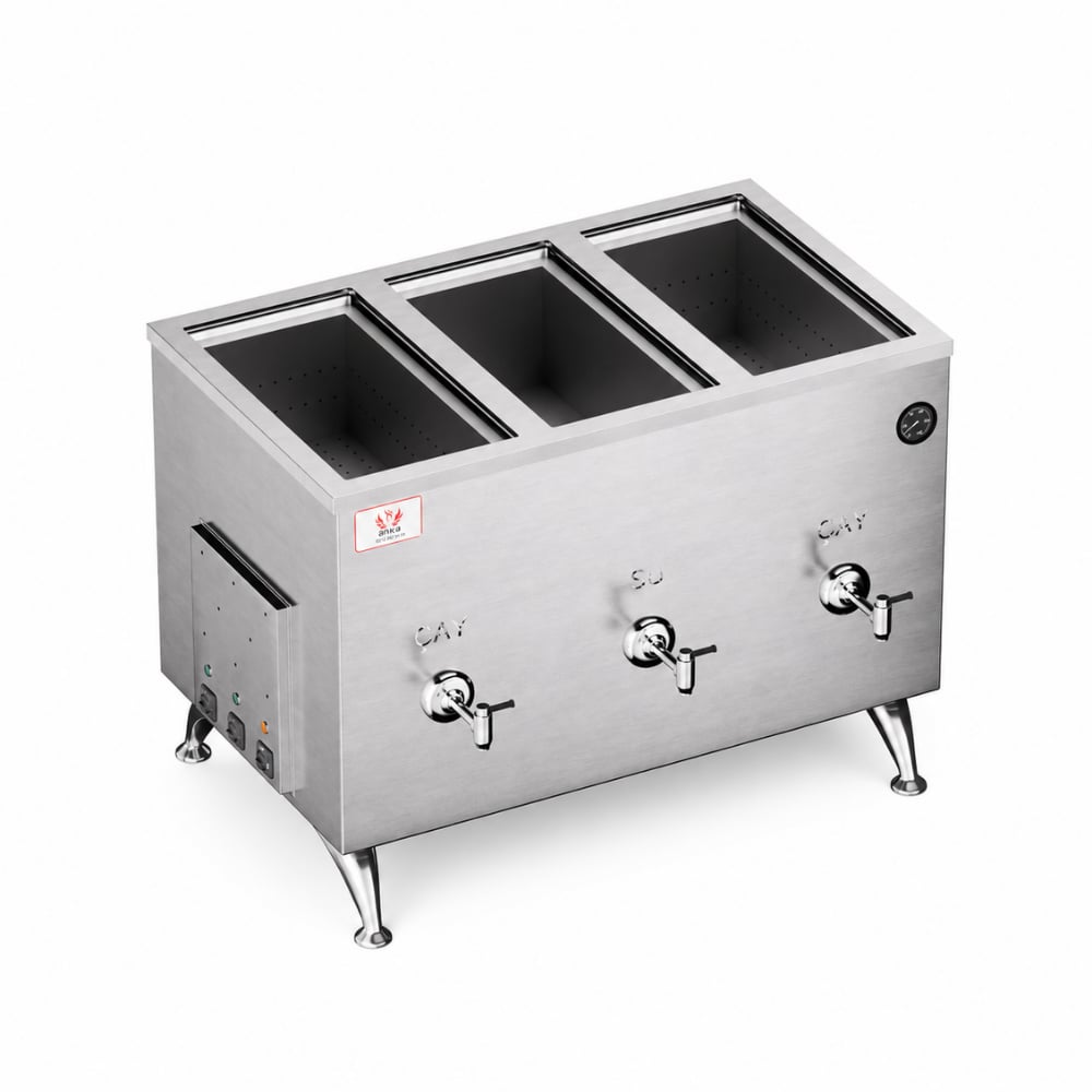 ankaAnka Elektrikli Dem Hazneli 80 Litre Mega Çay Makinesi 220VMG80