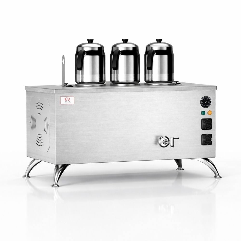 ankaAnka Elektrikli İnox Pro Compact Smart 3 Demlik 30 Litre Çay Makinesi 220VIPE3-S