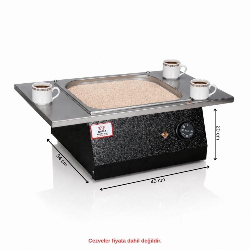 ankaAnka Fincan Isıtıcılı Kumda Kahve Makinası 45x34x20 cmKKM2-B