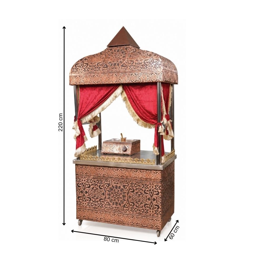 ankaAnka Kahveci Güzeli Kumda Kahve Makinası 80x60x220cmKG80