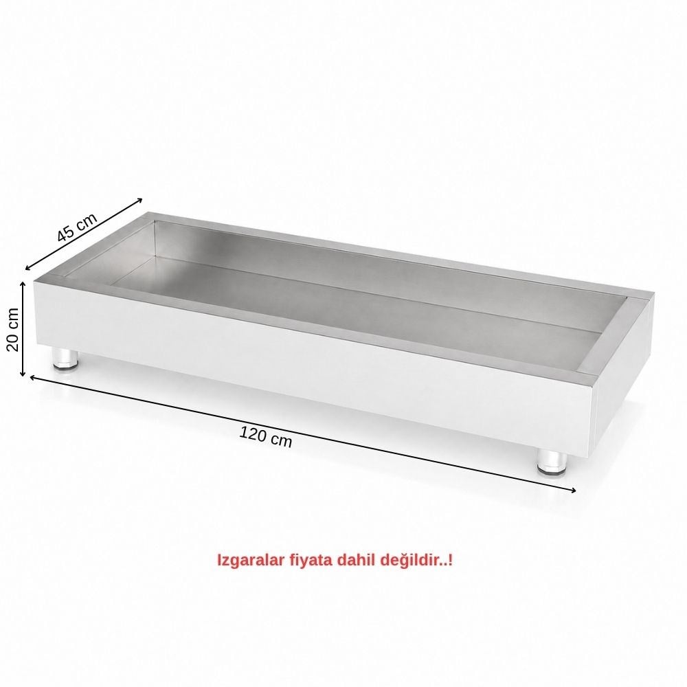 ankaAnka Paslanmaz Izgara Ocağı 120cmO-POB-120