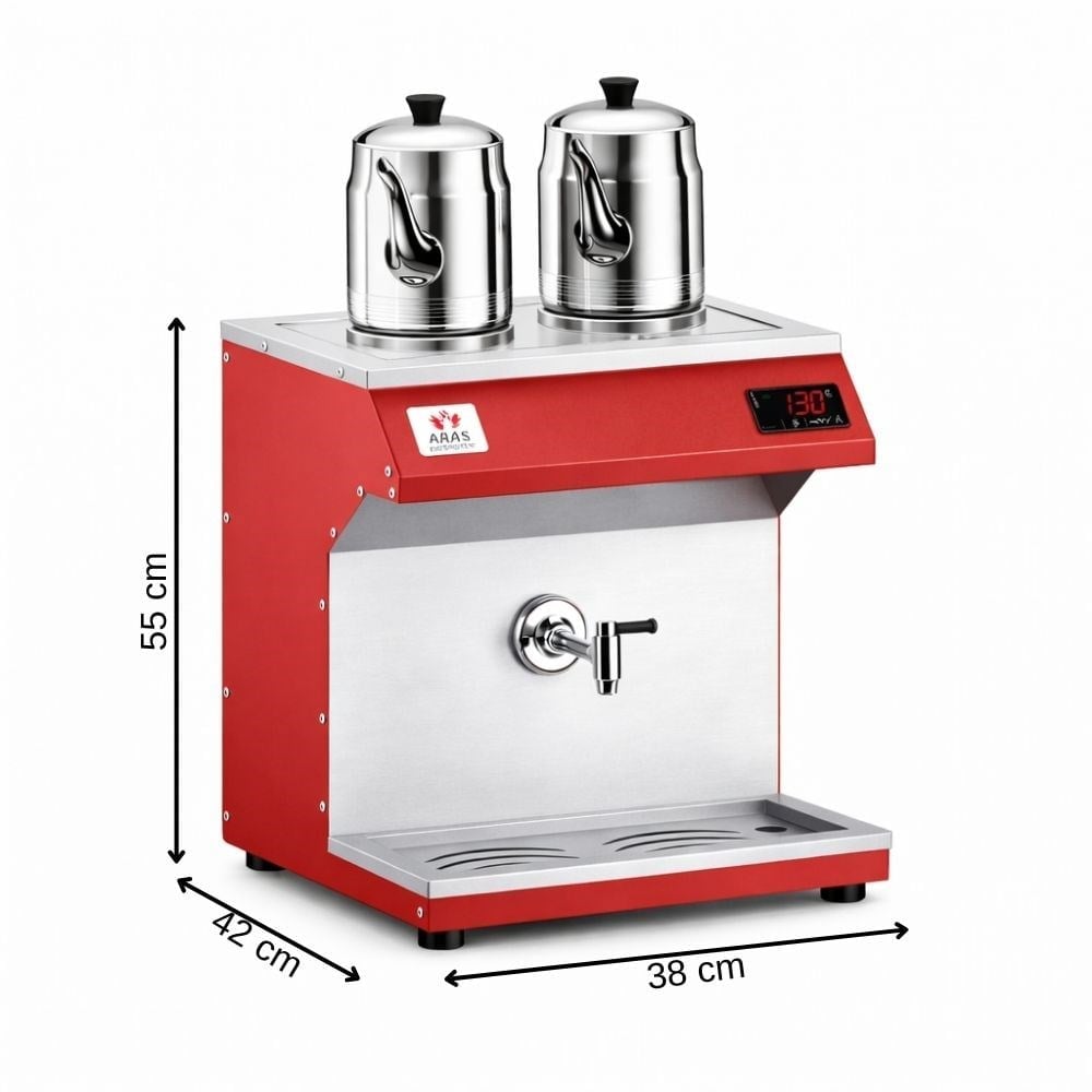 ankaAnka Pro Chef 16 Litre Kırmızı Profesyonel Çay Makinesi - PCE-G2PCE-G2-K