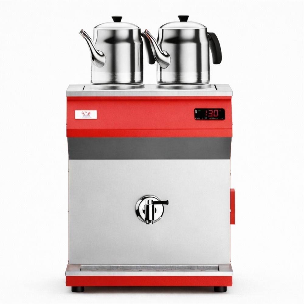 ankaAnka Pro Chef 16 Litre Kırmızı Profesyonel Çay Makinesi - PCE-G2PCE-G2-K