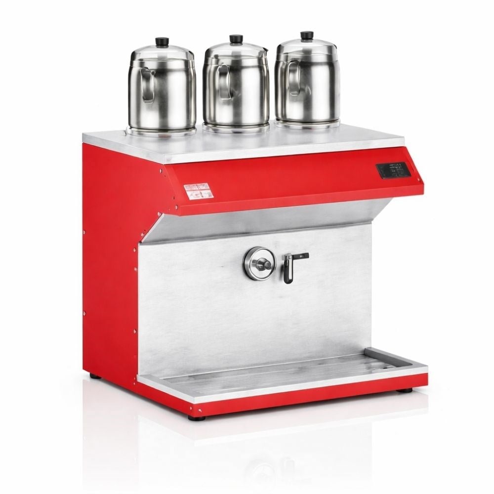 ankaAnka Pro Chef 25 Litre Kırmızı Profesyonel Çay Makinesi - PCE-G3PCE-G3-K