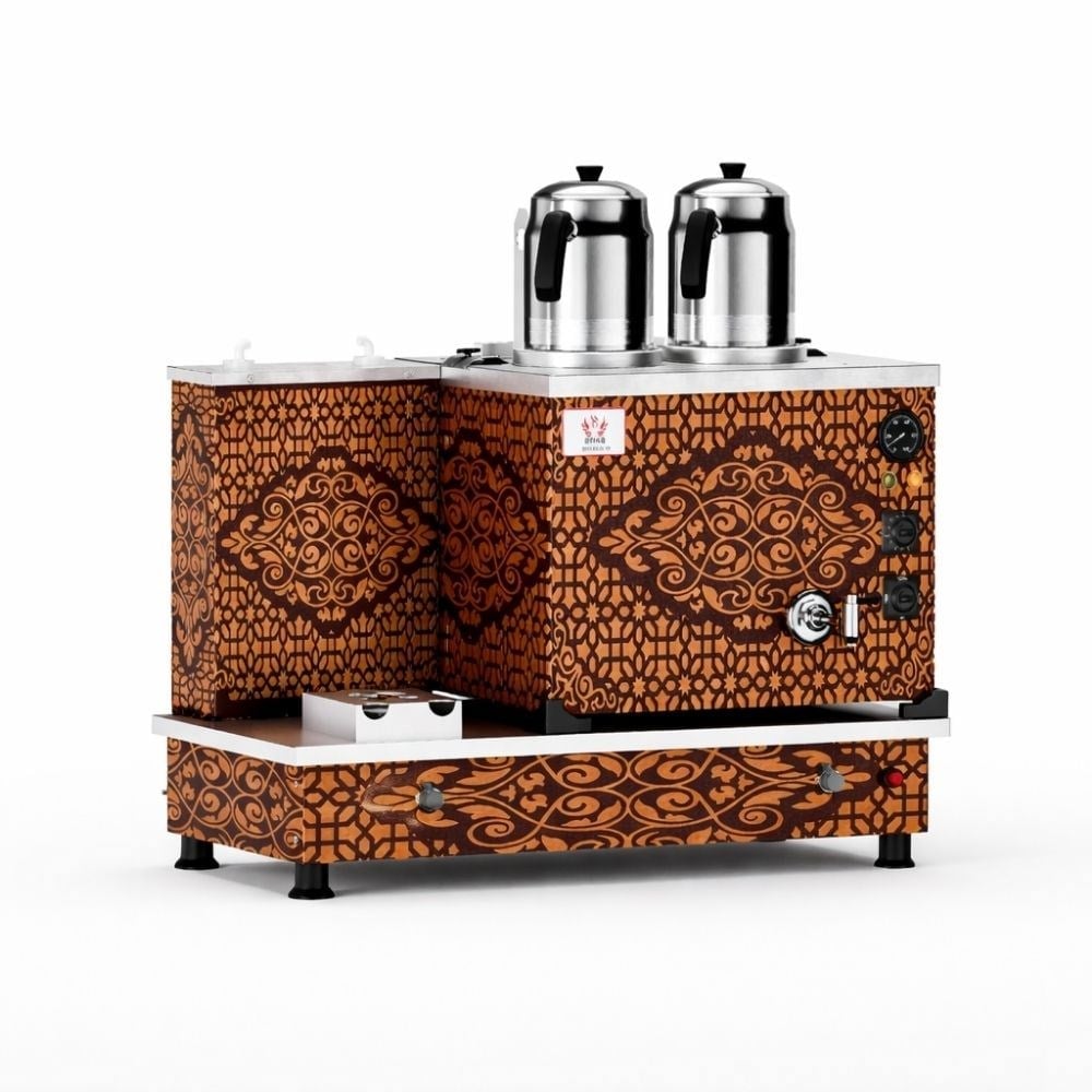 ankaAnka Tüplü Bakır Turbo Smart Hibrit 2 Demlik 20 Litre Çay MakinesiBTF2-S