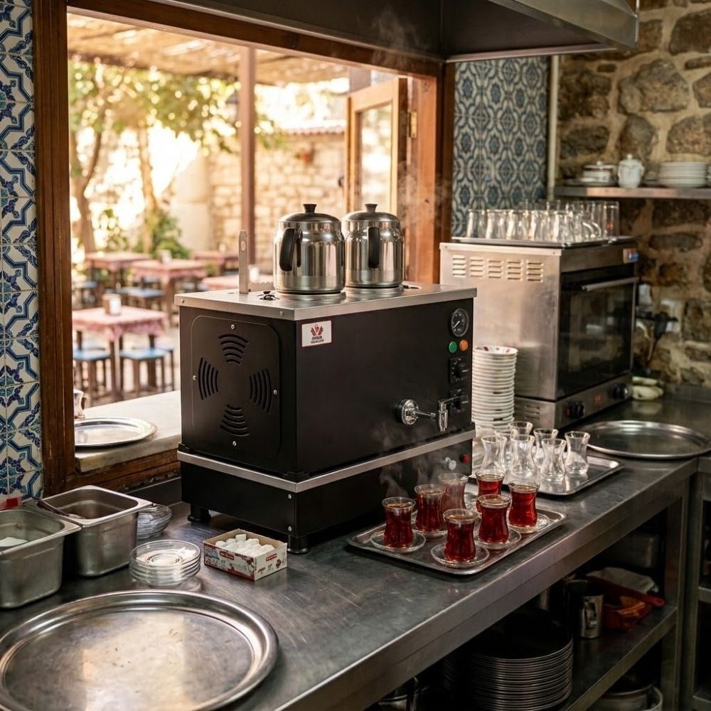 ankaAnka Tüplü Pro Compact Hibrit Smart 2 Demlikli 20 Litre Çay MakinesiBPKO2-S
