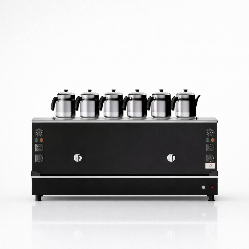 ankaAnka Tüplü Pro Compact Hibrit Smart 6 Demlikli 60 Litre Çay MakinesiBPKO6-S