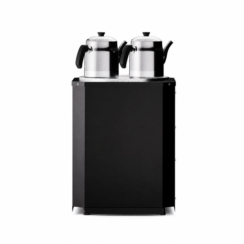 ankaAnka Yeni Nesil Çay Makinası 2 Demlikli 25 Litre SiyahYNC2
