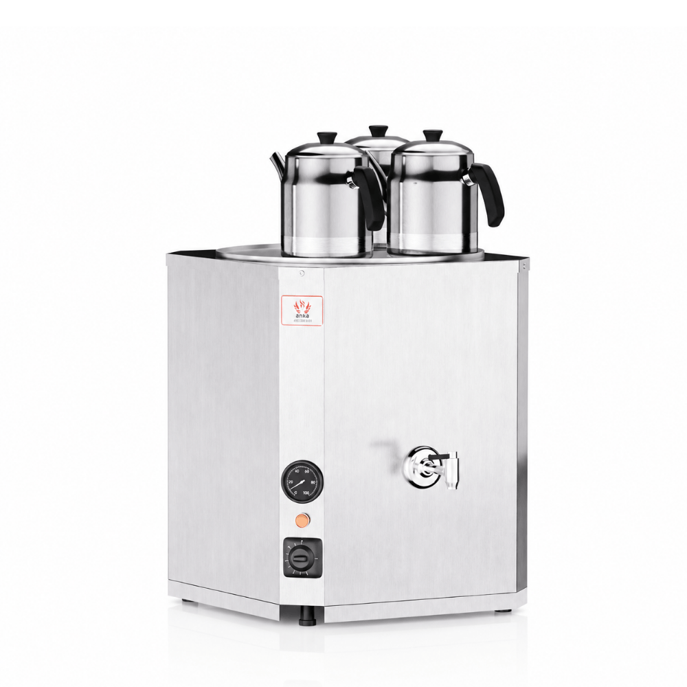 ankaAnka Yeni Nesil Çay Makinesi 3 Demlikli 35 Litre InoxIYNC3