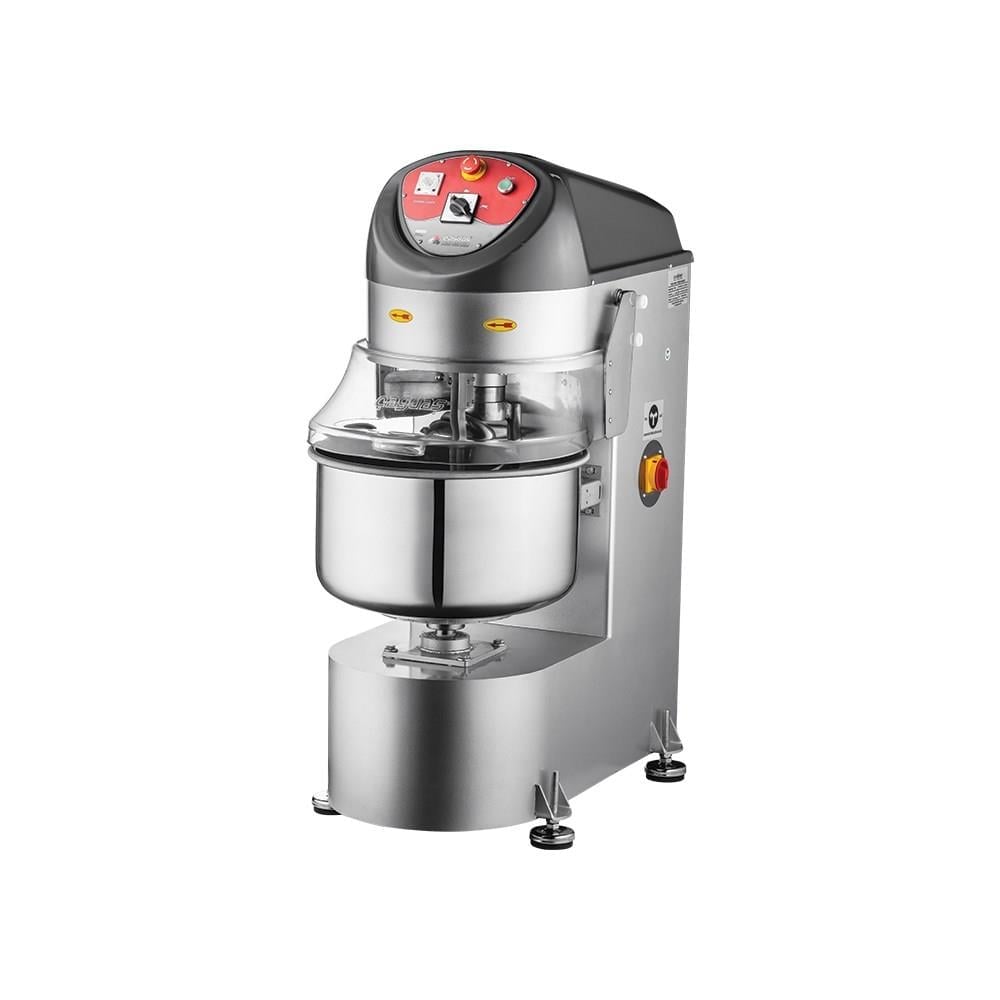 Çağdaş Endüstriyel Çift Devir 25 kg Spiral Hamur Yoğurma Makinesi 380V