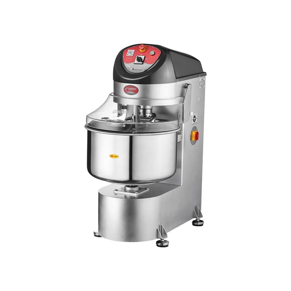Çağdaş Endüstriyel Çift Devir 35 kg Spiral Hamur Yoğurma Makinesi 220V