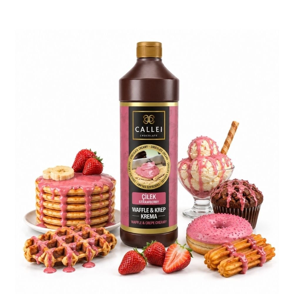 CalleiCallei Çilek Waffle Sos 1 Kgyok