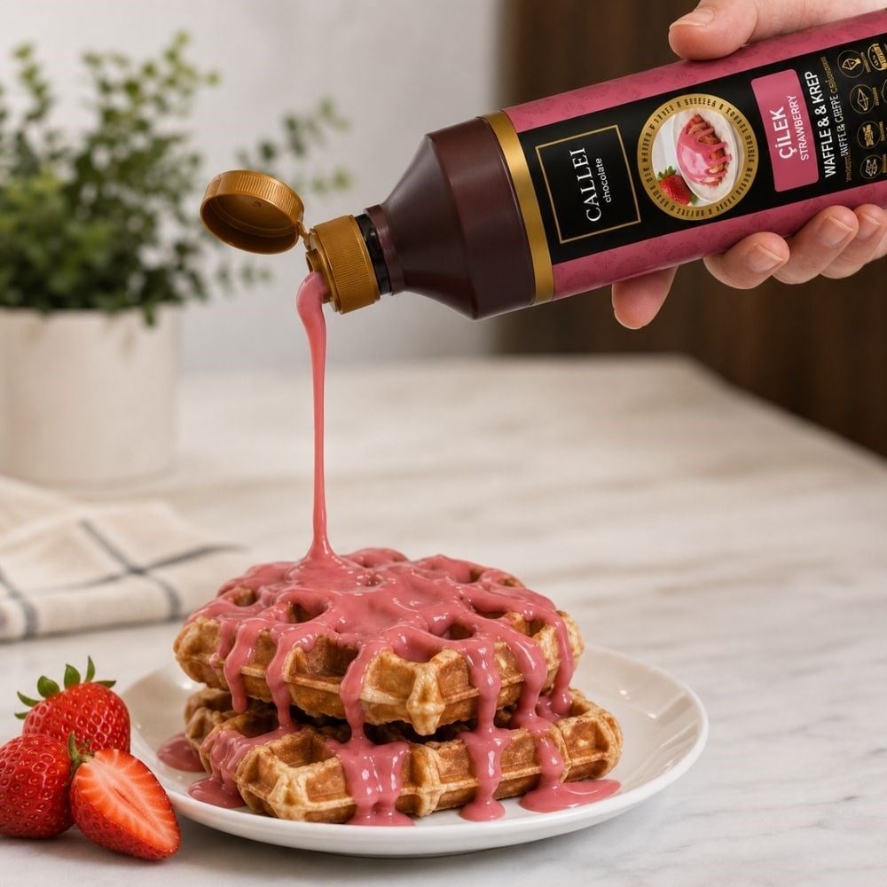 CalleiCallei Çilek Waffle Sos 1 Kgyok