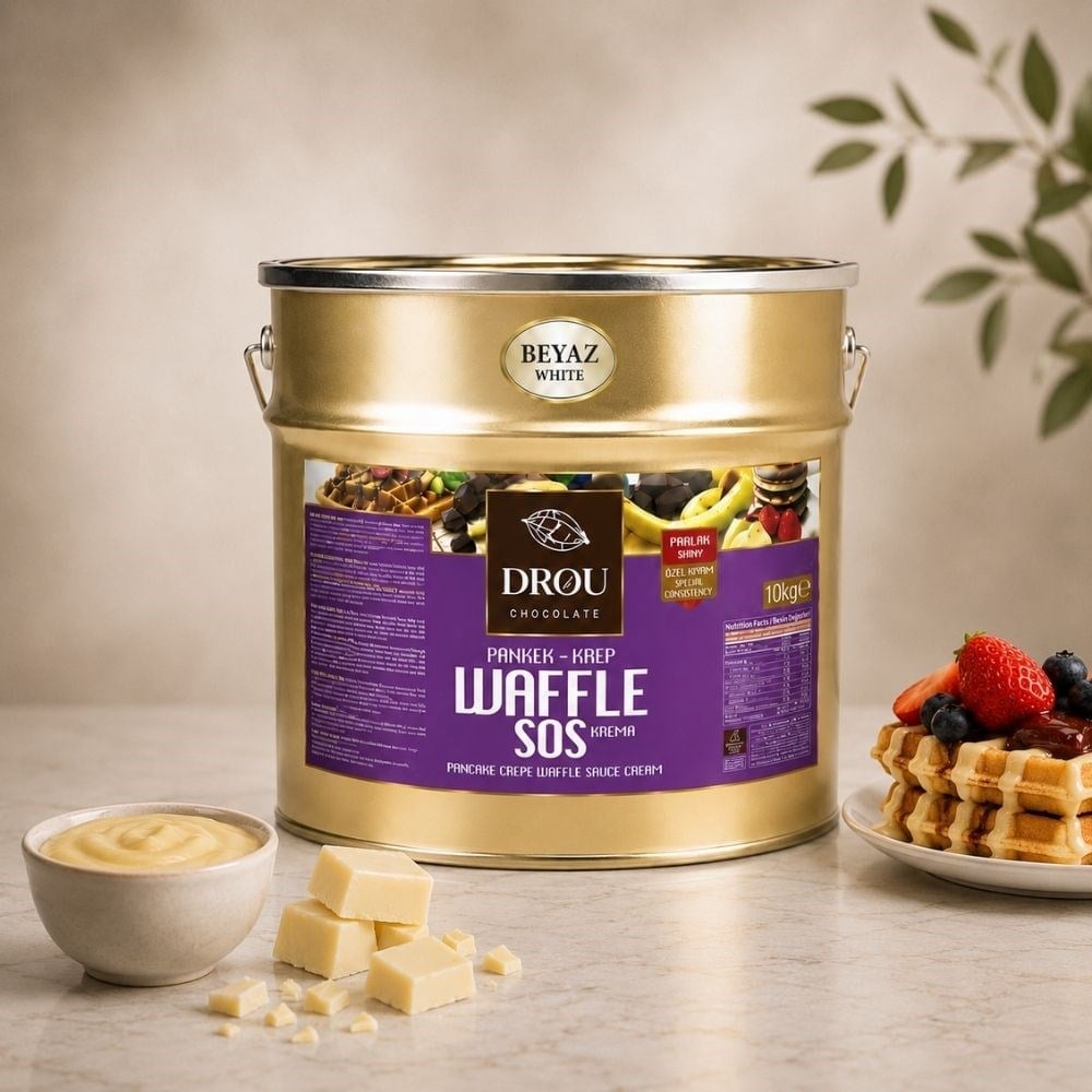 CalleiCallei Drou Eko Beyaz Waffle Krep Pankek Sos 10 Kggps0000300